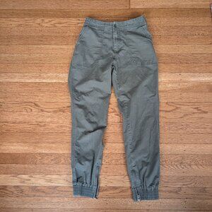 Pact Woven Twill Utility Jogger - Muted Teal